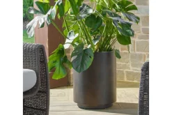 Mor Furniture Volcan Planter Vase In Bronze, Set Of 2