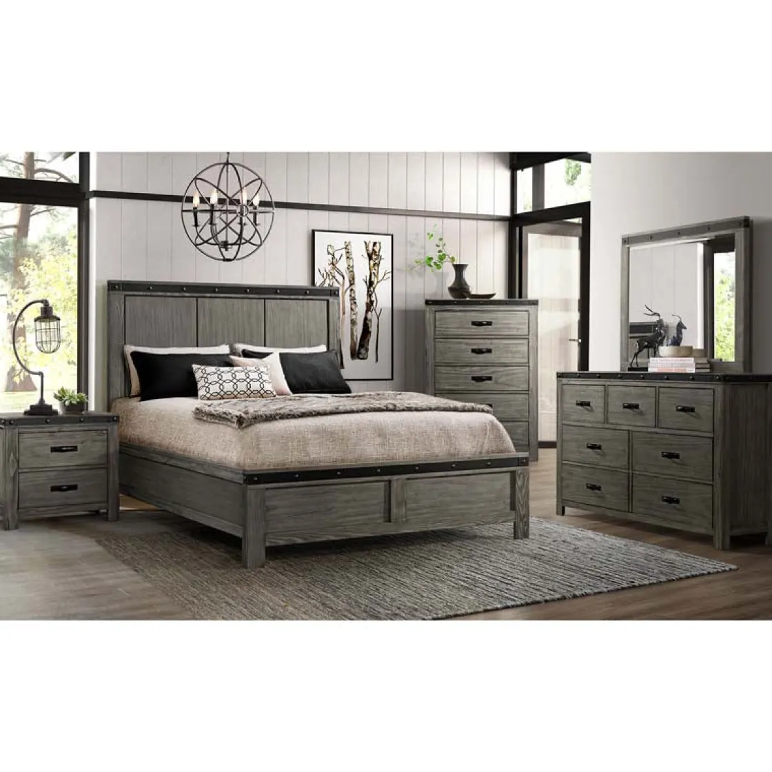 Mor Furniture Wade Chest In Gray