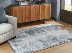 Mor Furniture Wallney Medallion Rug In Multi, 5’ X 7’