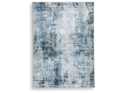 Mor Furniture Wallney Medallion Rug In Multi, 5’ X 7’