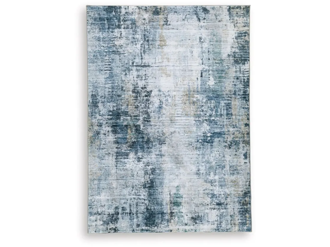 Mor Furniture Wallney Medallion Rug In Multi, 5’ X 7’