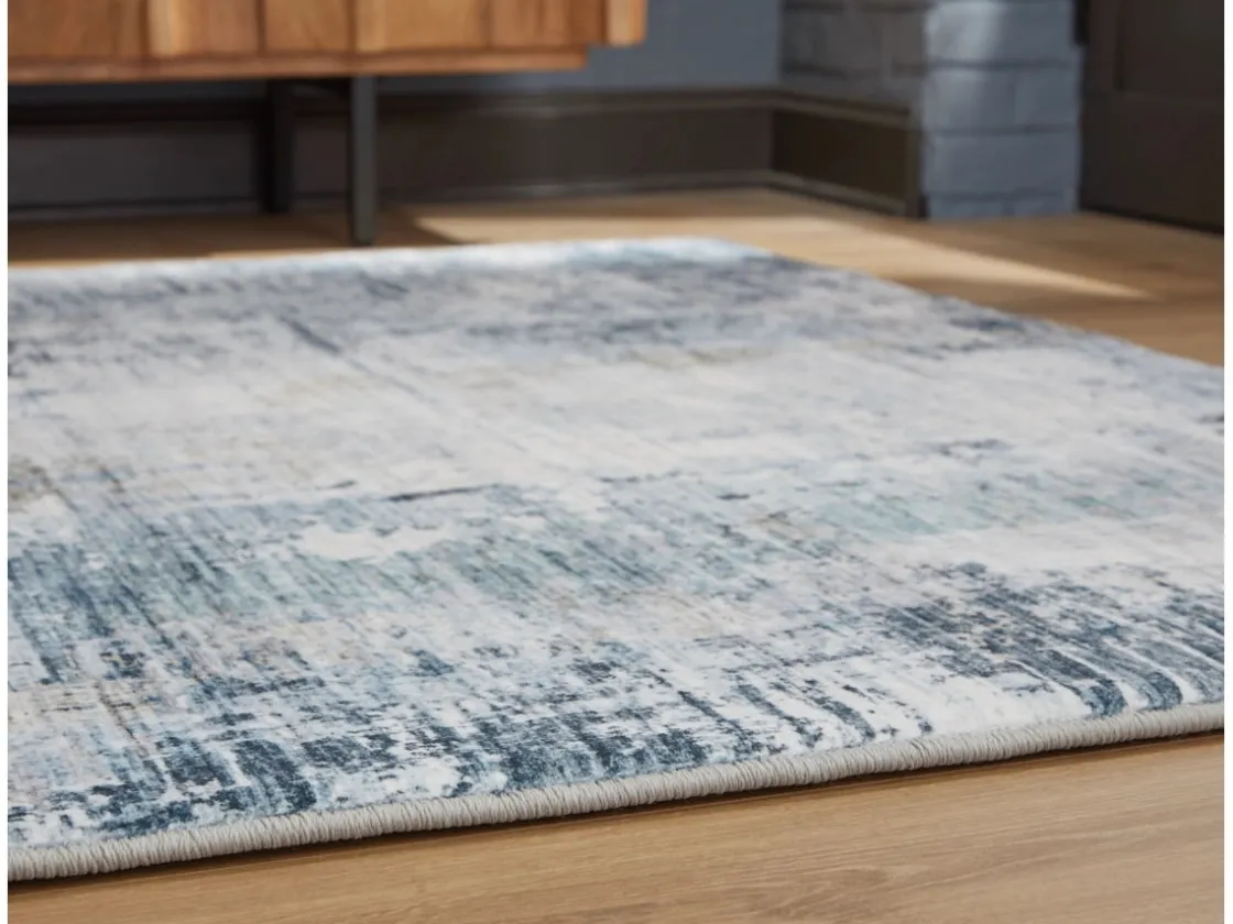 Mor Furniture Wallney Medallion Rug In Multi, 5’ X 7’