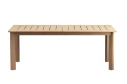 Mor Furniture Wesley Outdoor Dining Table & 6 Chairs In White/Natural