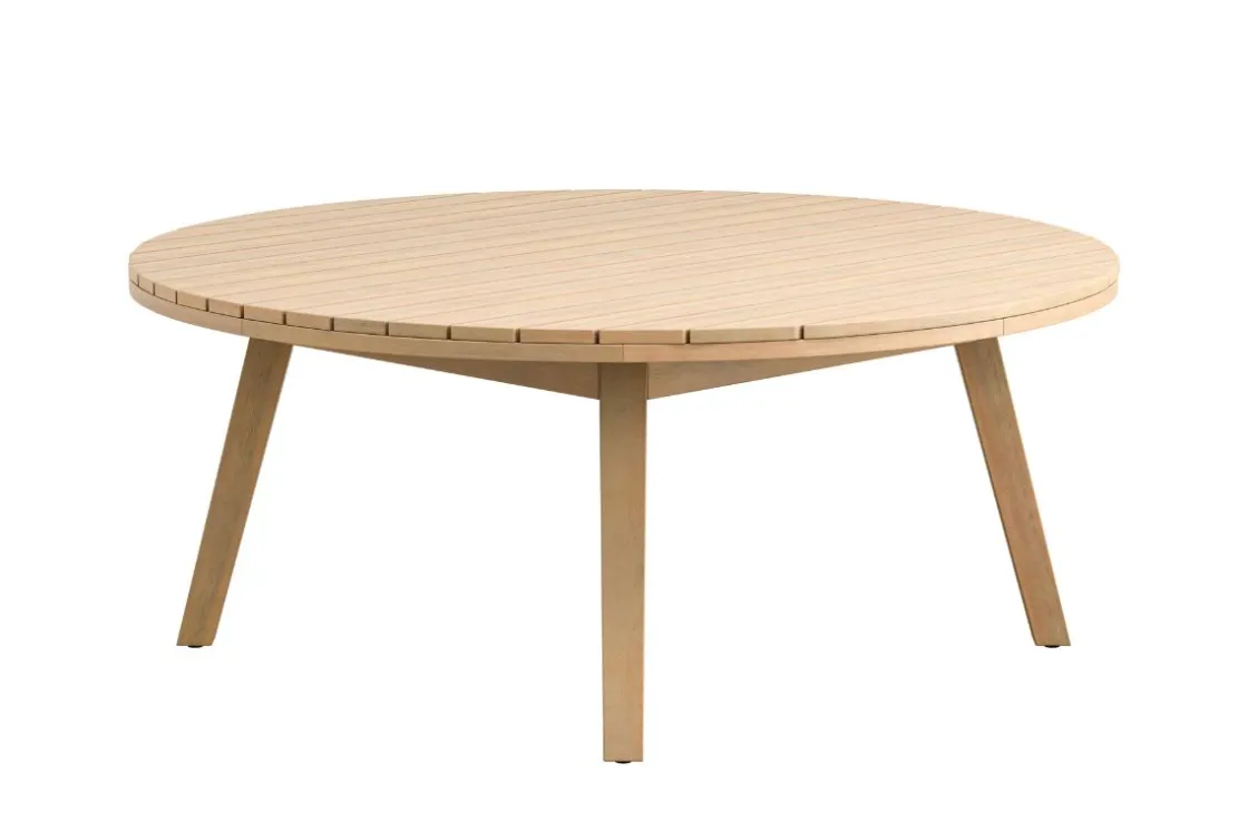 Mor Furniture Wesley Outdoor Round Coffee Table In Natural