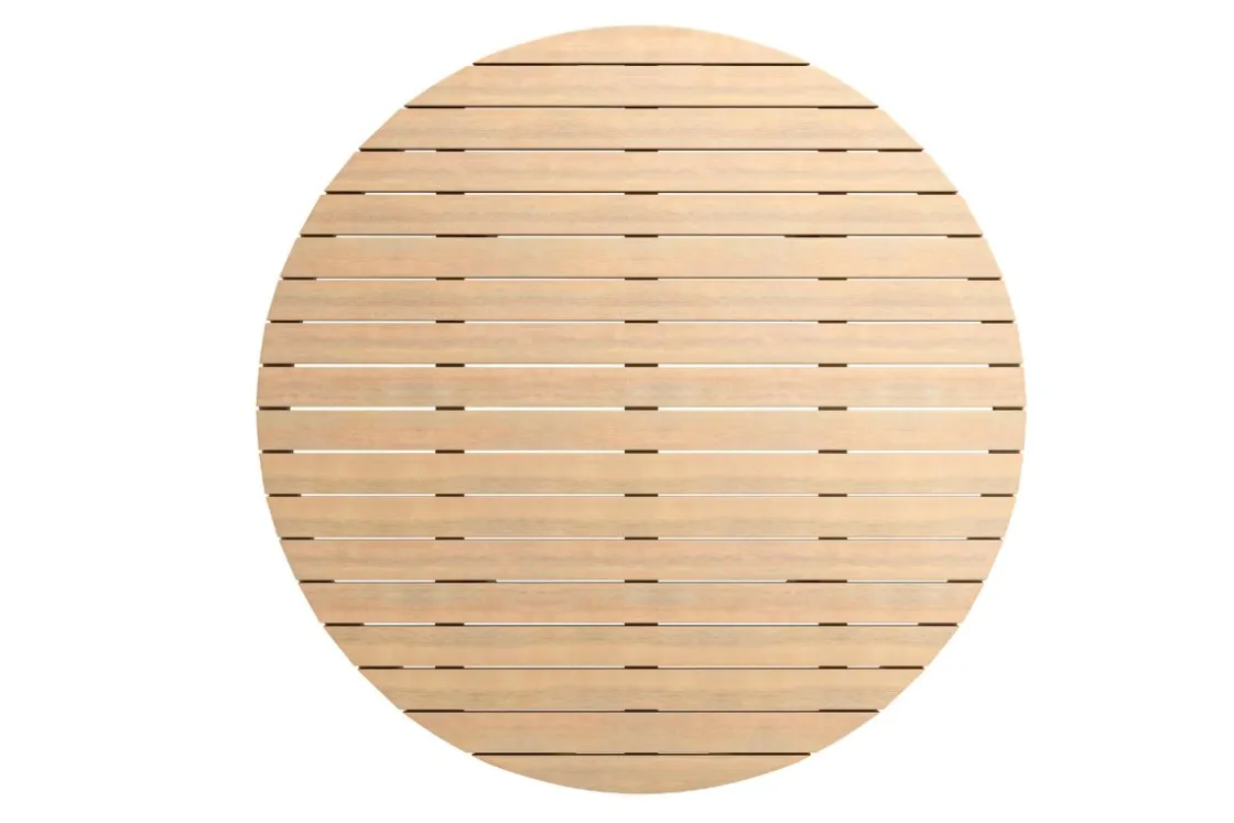 Mor Furniture Wesley Outdoor Round Coffee Table In Natural