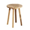 Mor Furniture Wesley Outdoor Round End Table In Natural