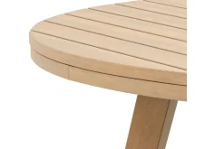 Mor Furniture Wesley Outdoor Round End Table In Natural