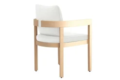 Mor Furniture Wesley Outdoor Side Chair In White/Natural