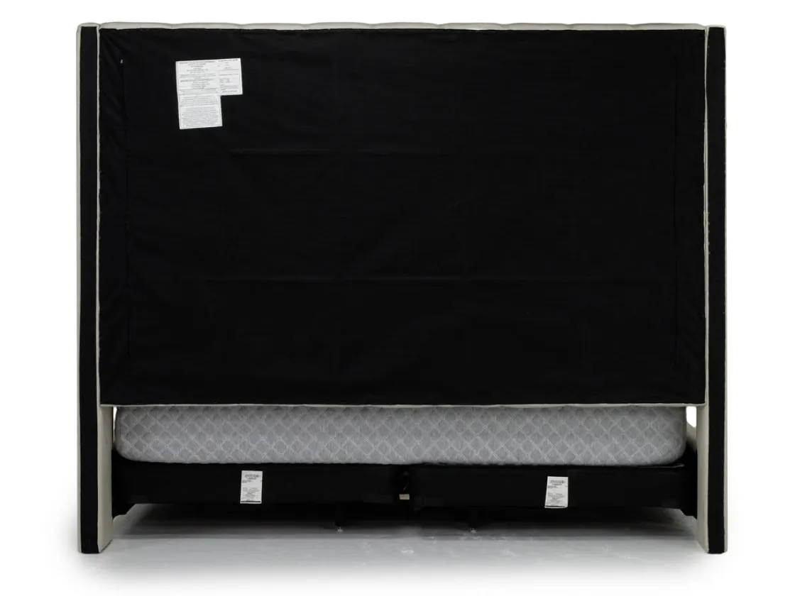Mor Furniture Westerly Upholstered Bed In Gray, Queen