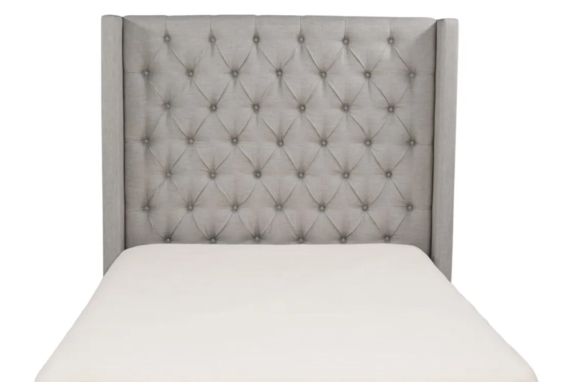 Mor Furniture Westerly Upholstered Bed In Gray, Queen