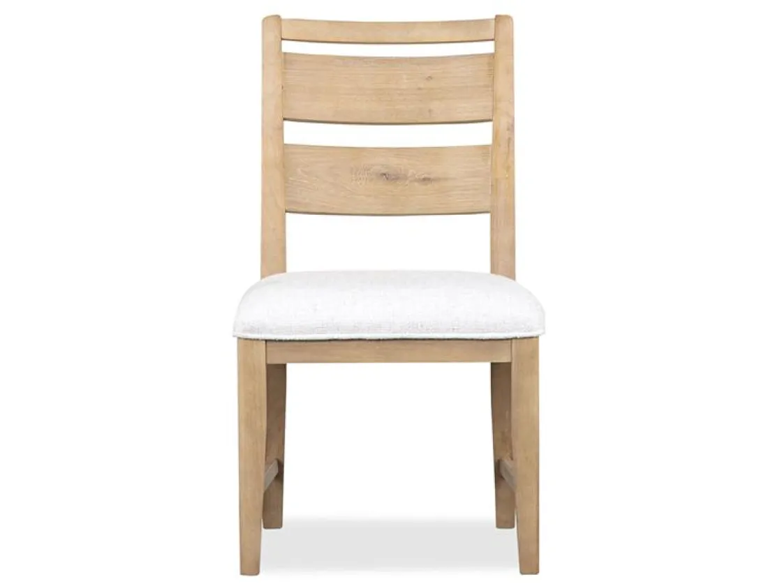 Mor Furniture White Oak Chair In Butternut