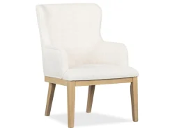 Mor Furniture White Oak Dining Table, 4 Chairs & 2 Arm Chairs In Butternut