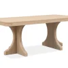 Mor Furniture White Oak Dining Table In Butternut