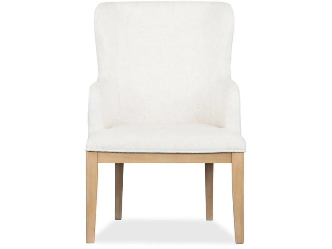 Mor Furniture White Oak Side Chair In Butternut