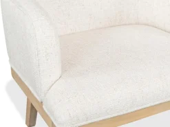 Mor Furniture White Oak Side Chair In Butternut