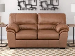 Mor Furniture Whitlock Loveseat In Umber