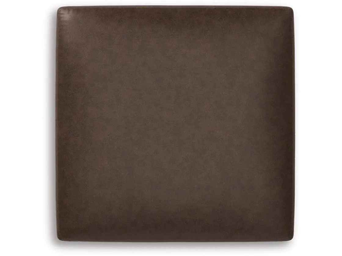 Mor Furniture Whitlock Oversized Ottoman In Caramel