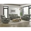 Mor Furniture Wildcat Reclining Sofa & Loveseat In Aviarah Gray