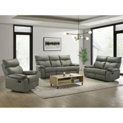 Mor Furniture Wildcat Reclining Sofa In Gray