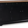 Mor Furniture Wildenauer Buffet In Brown/Black
