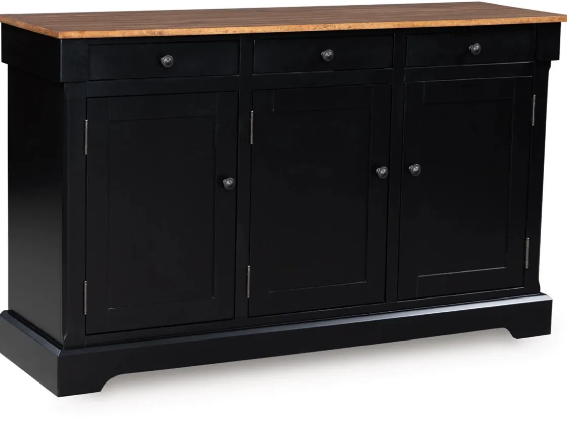Mor Furniture Wildenauer Buffet In Brown/Black