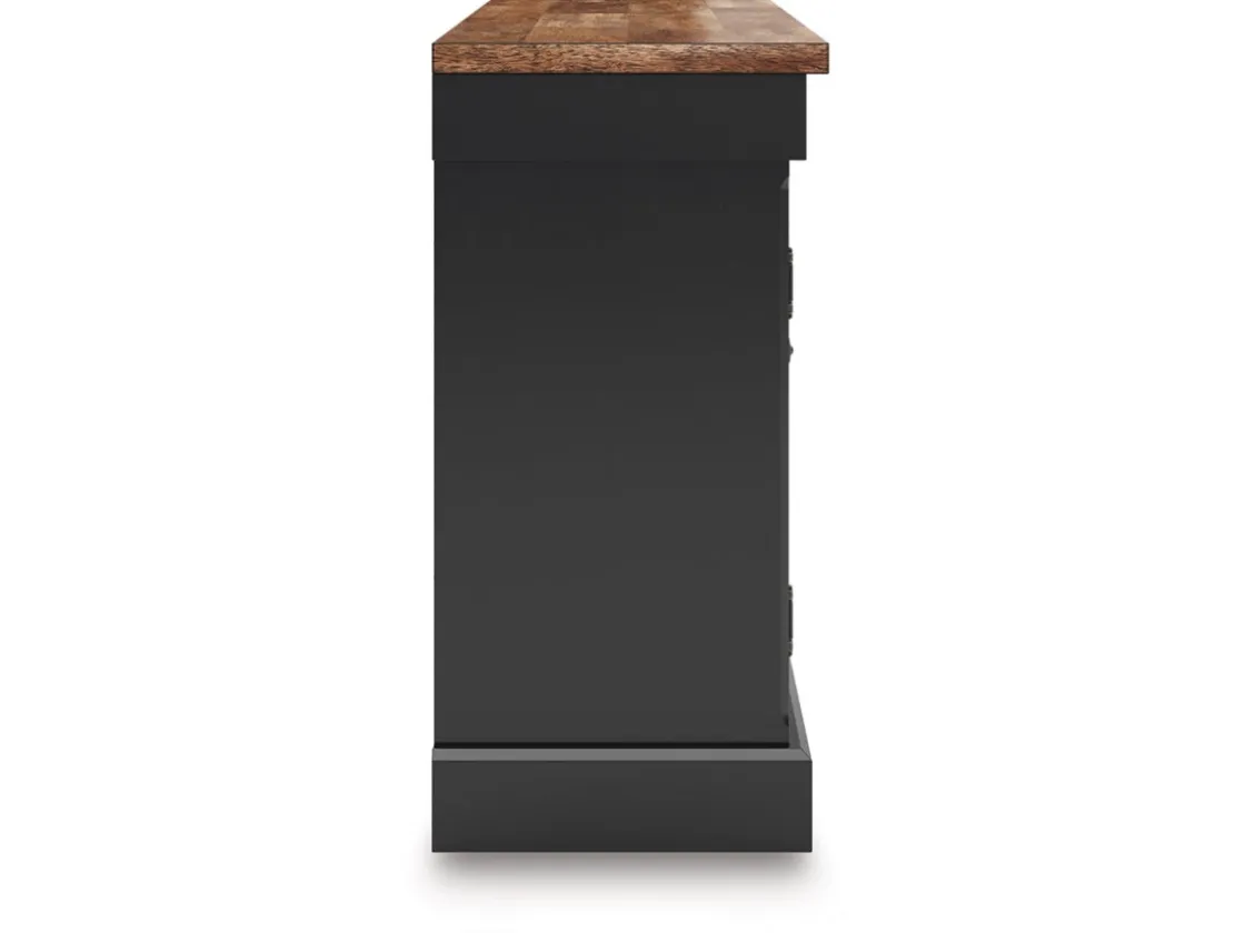 Mor Furniture Wildenauer Buffet In Brown/Black