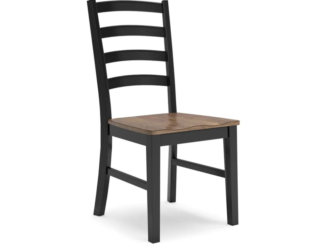 Mor Furniture Wildenauer Extendable Dining Table, 4 Chairs & Bench In Brown/Black