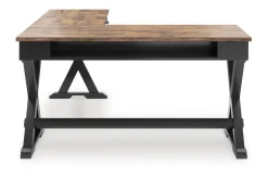 Mor Furniture Wildenauer Office Desk In Black/Brown