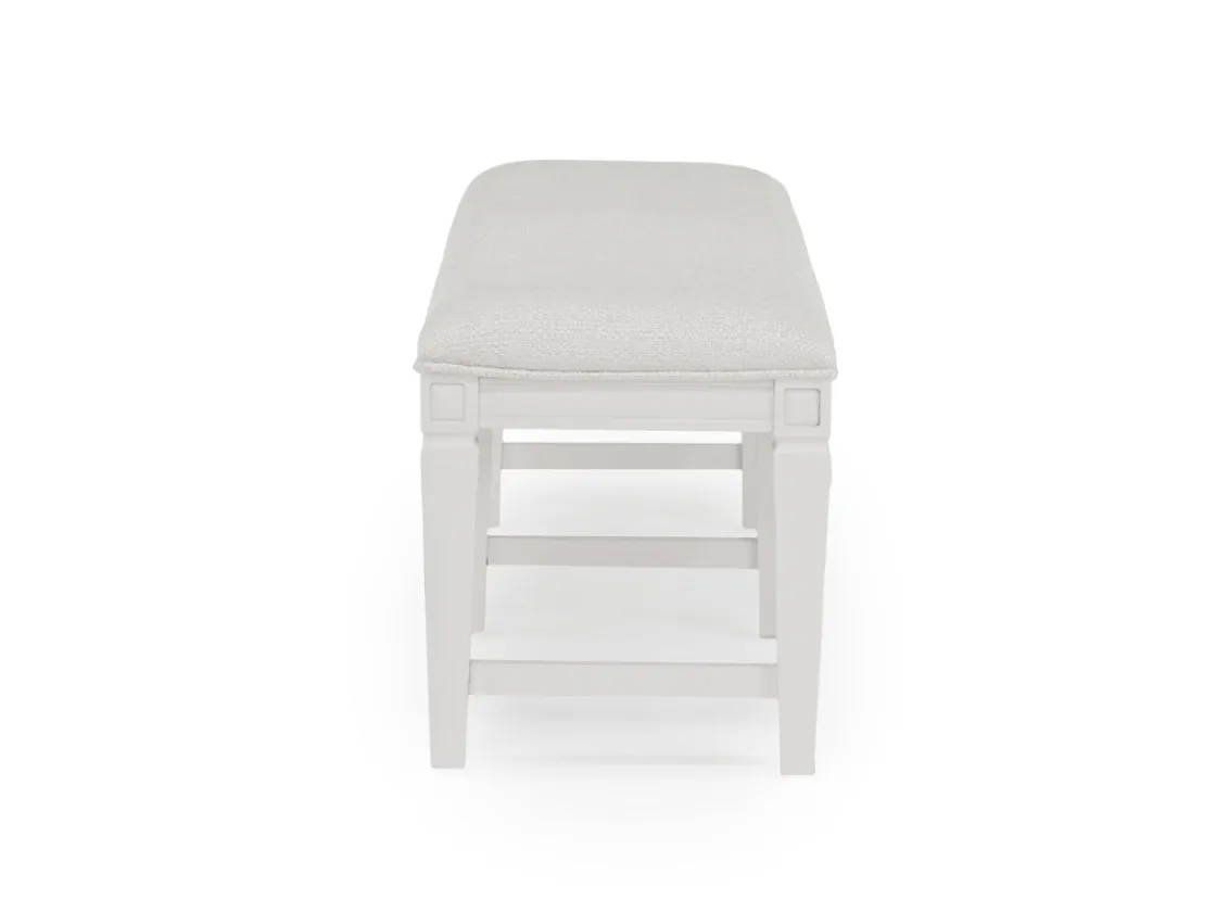 Mor Furniture Willowbrook Dining Bench In Pebble