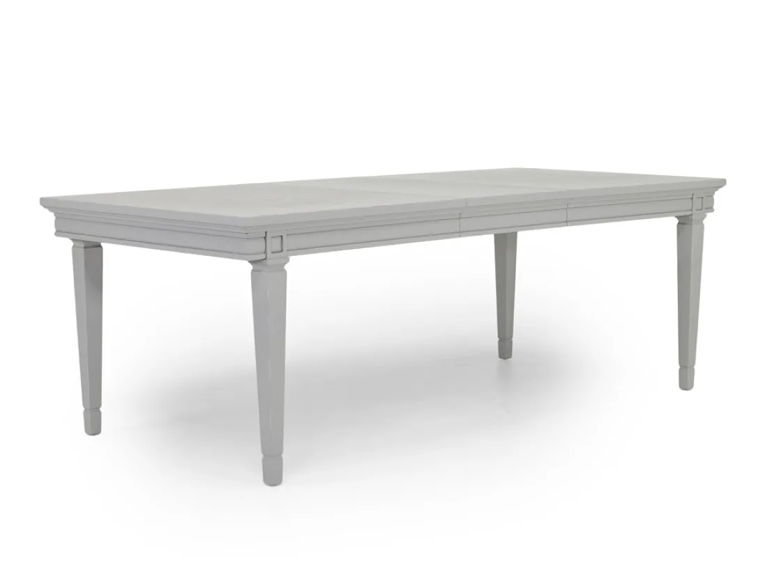 Mor Furniture Willowbrook Dining Table & 6 Chairs In Egg Shell White