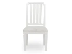 Mor Furniture Willowbrook Dining Table & 6 Chairs In Egg Shell White