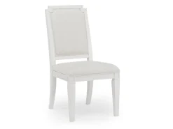 Mor Furniture Willowbrook Dining Table & 6 Chairs In Egg Shell White