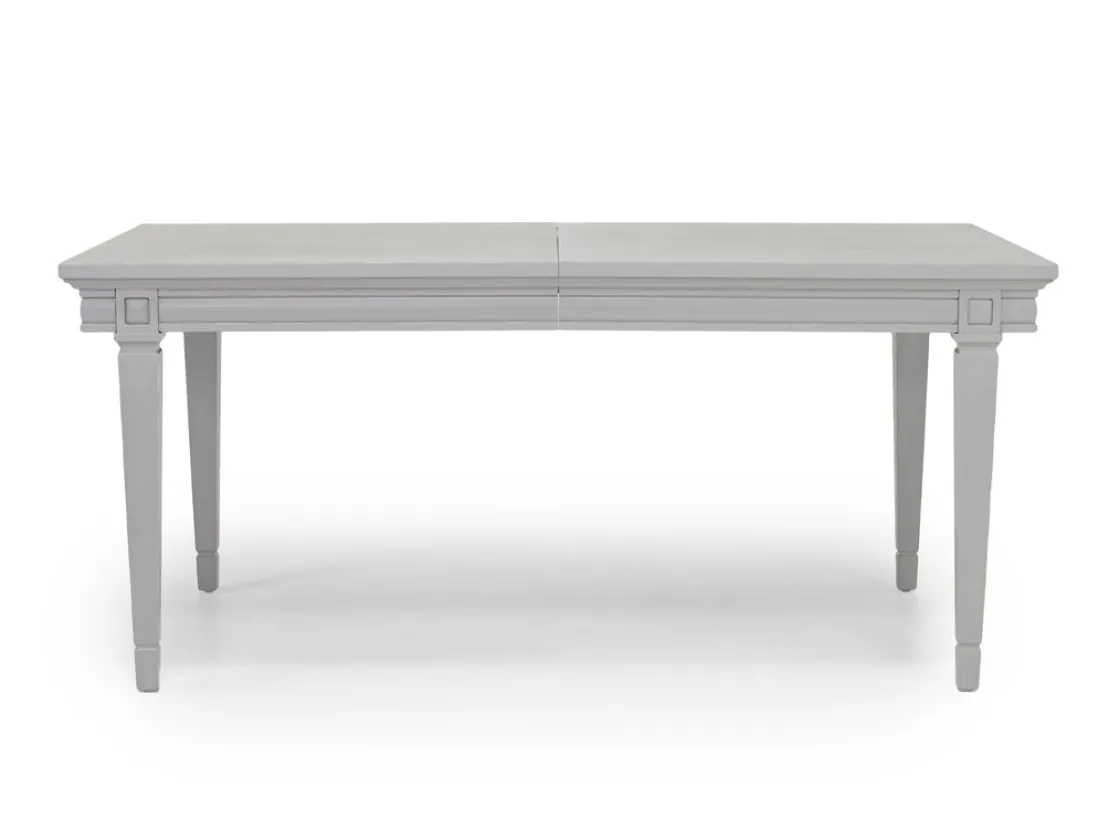 Mor Furniture Willowbrook Dining Table, 4 Chairs & Bench In Pebble, Slat