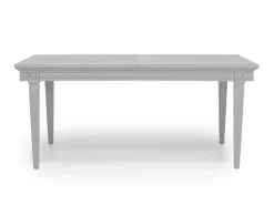 Mor Furniture Willowbrook Dining Table, 4 Chairs & Bench In Pebble, Slat