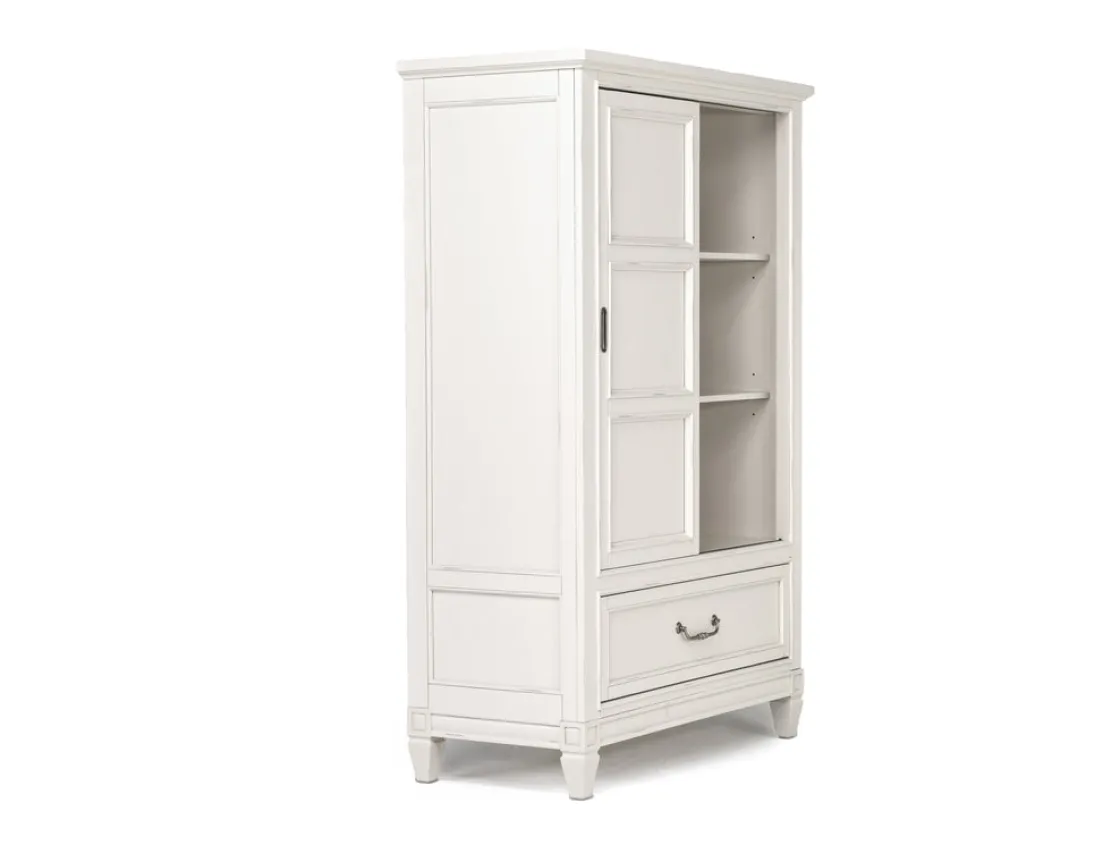 Mor Furniture Willowbrook Door Chest In Egg Shell White