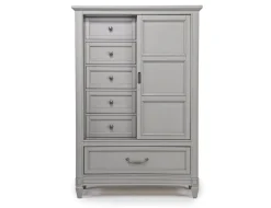 Mor Furniture Willowbrook Door Chest In Egg Shell White