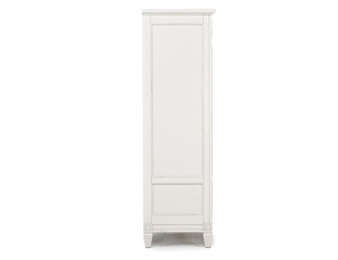 Mor Furniture Willowbrook Door Chest In Egg Shell White