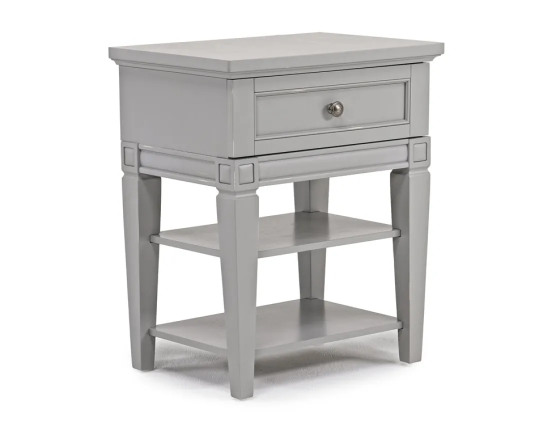 Mor Furniture Willowbrook Nightstand In Egg Shell White