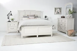 Mor Furniture Willowbrook Nightstand In Egg Shell White