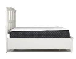 Mor Furniture Willowbrook Panel Bed In Pebble, Queen
