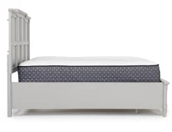 Mor Furniture Willowbrook Panel Bed In Pebble, Queen
