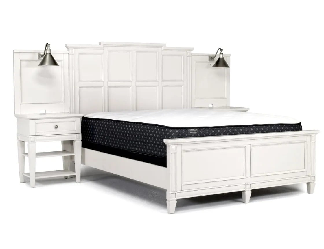 Mor Furniture Willowbrook Panel Wall Bed In Pebble, Queen