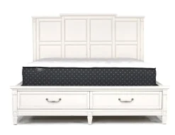 Mor Furniture Willowbrook Panel Wall Bed In Pebble, Queen