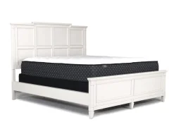 Mor Furniture Willowbrook Panel Wall Bed In Pebble, Queen
