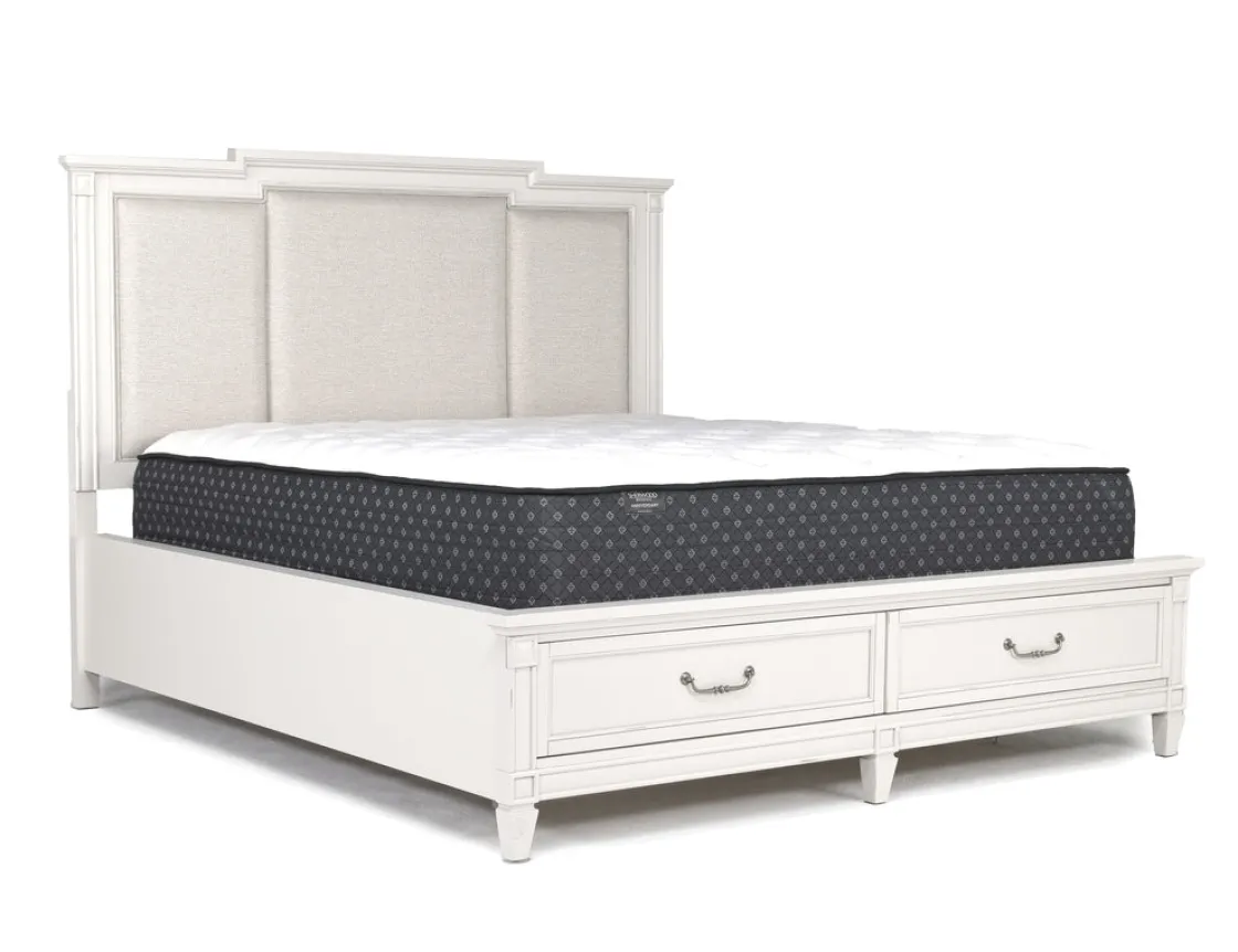 Mor Furniture Willowbrook Panel Wall Bed In Pebble, Queen