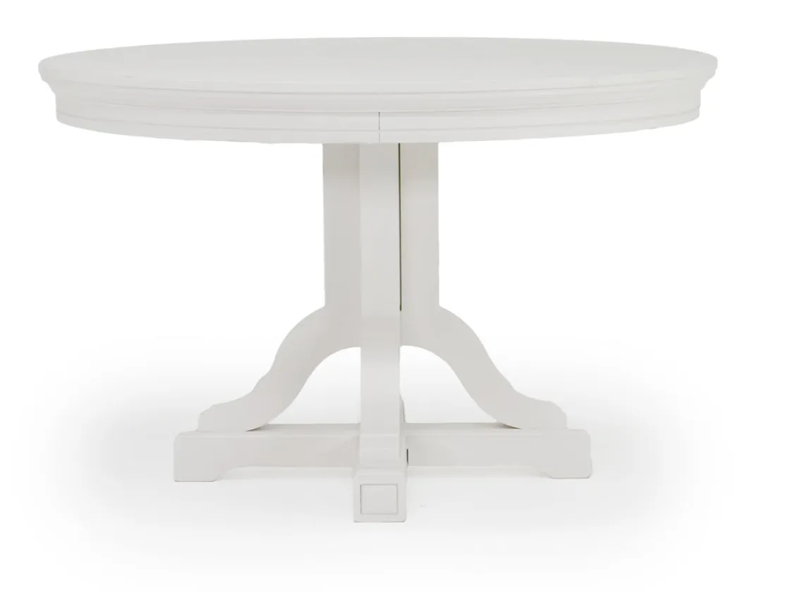 Mor Furniture Willowbrook Round Dining Table & 6 Chairs In Pebble