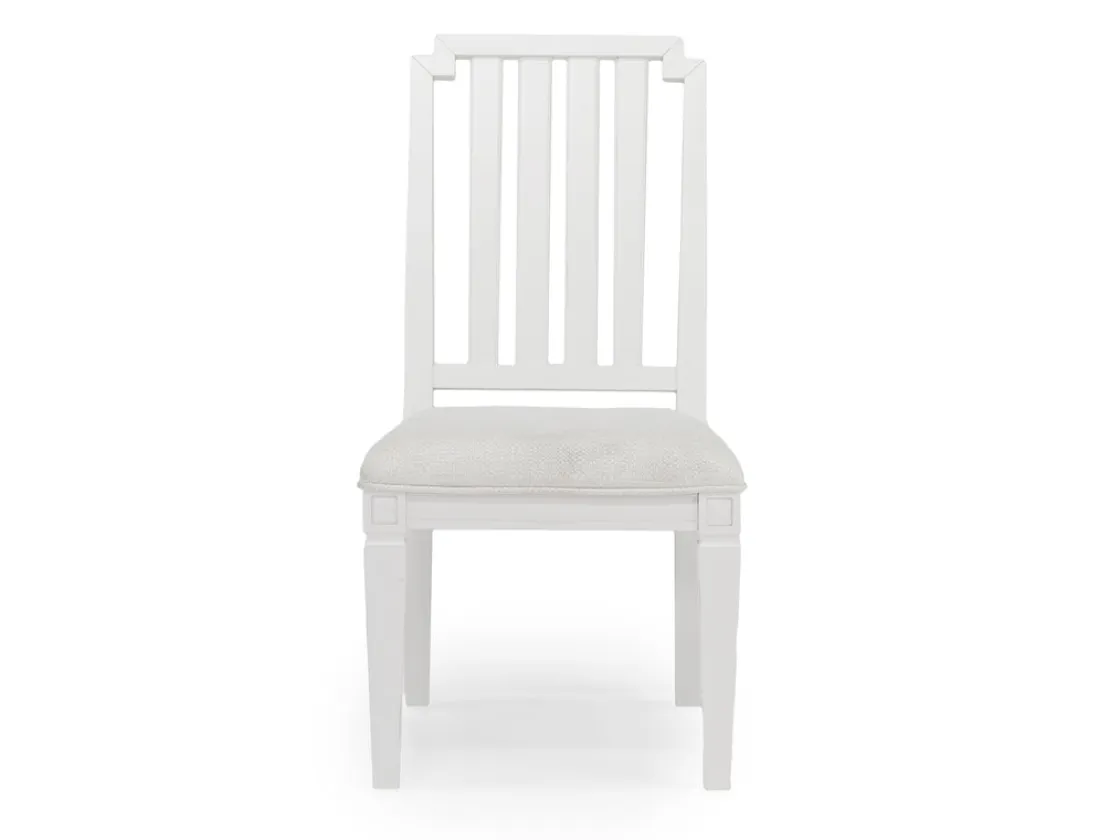 Mor Furniture Willowbrook Round Dining Table & 6 Chairs In Pebble