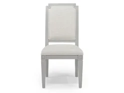 Mor Furniture Willowbrook Round Dining Table & 6 Chairs In Pebble
