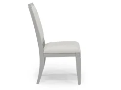 Mor Furniture Willowbrook Side Chair In Pebble, Upholstered