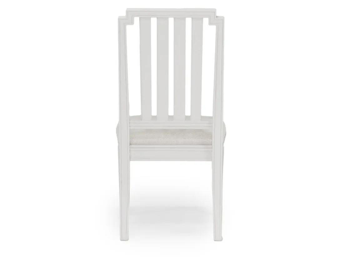 Mor Furniture Willowbrook Side Chair In Pebble, Upholstered